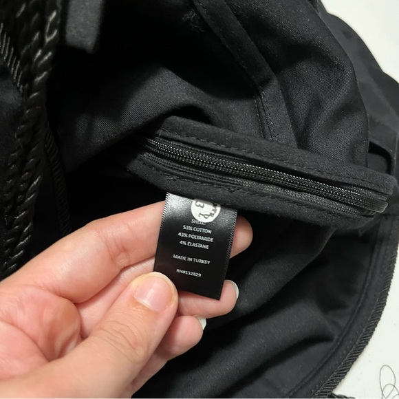 L'Academie The Lauren Black Corset Blouse XXS M2 - Picture 6 of 10